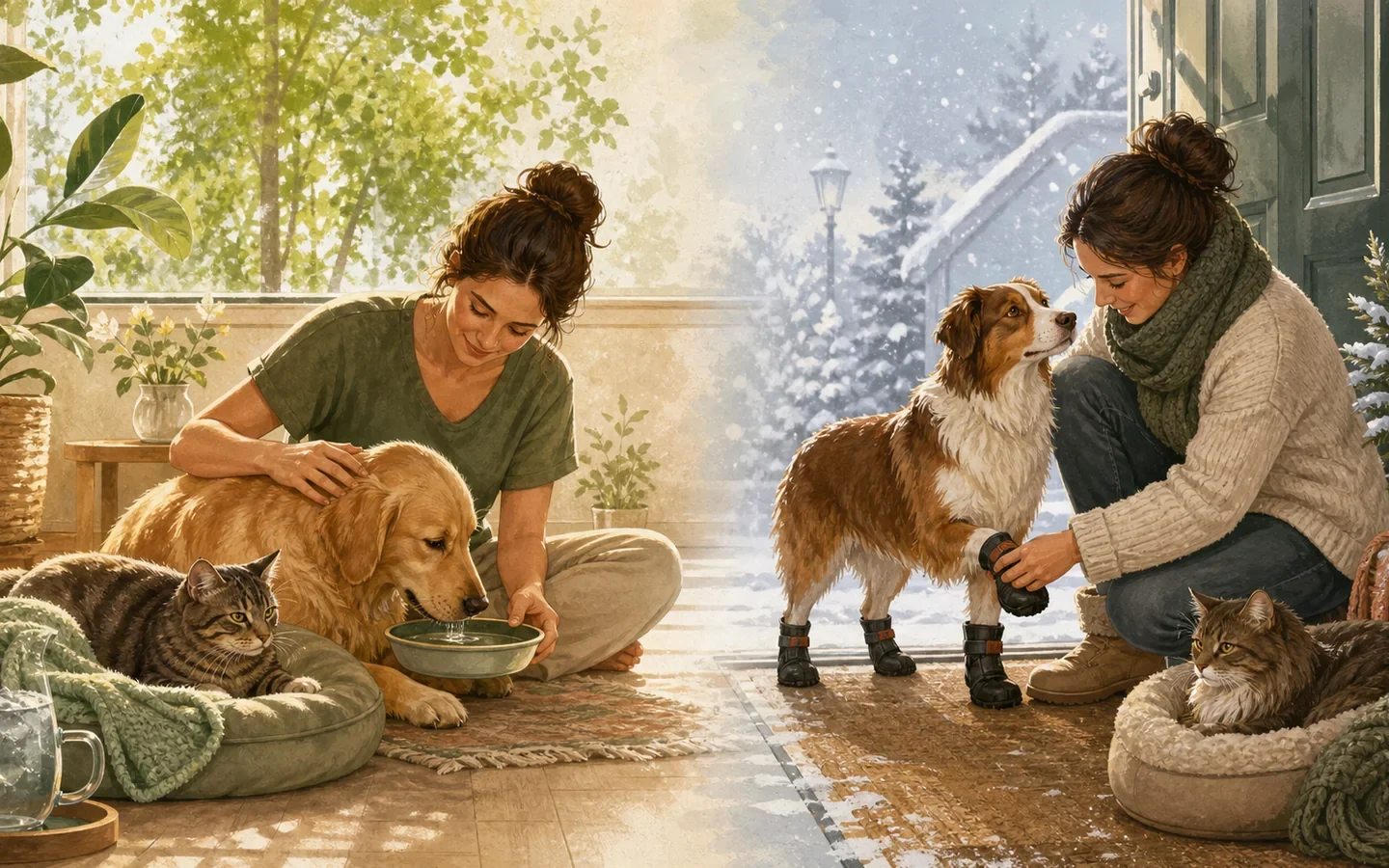 Seasonal Pet Care: How to Keep Your Pet Safe in Summer and Winter