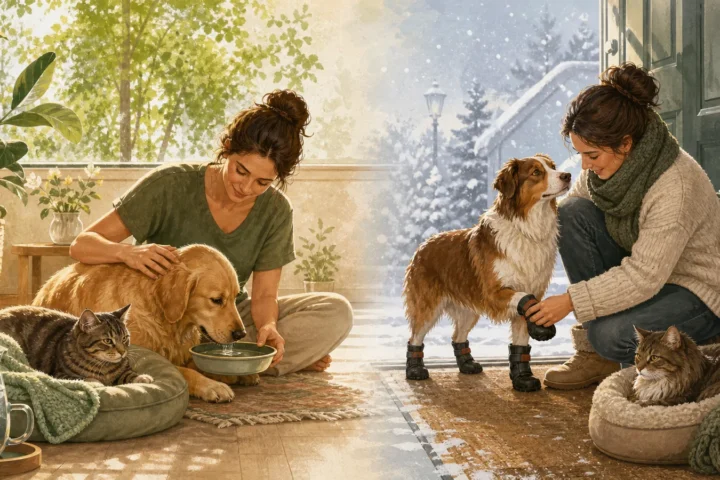 Seasonal Pet Care: How to Keep Your Pet Safe in Summer and Winter