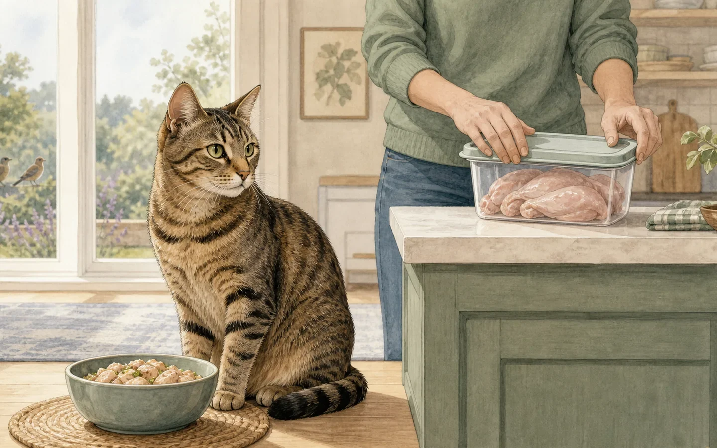 H5N1 and Cats: Why Raw Food Became a One Health Decision