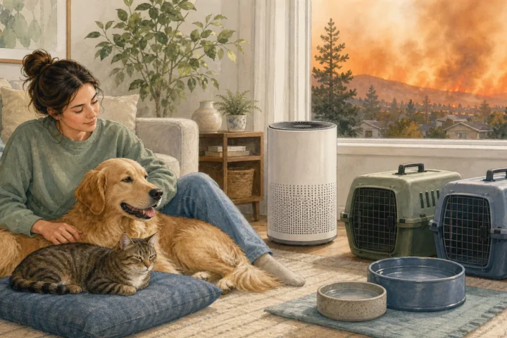 Heat and Wildfire Smoke: A Two-Hazard Summer Plan for Pets