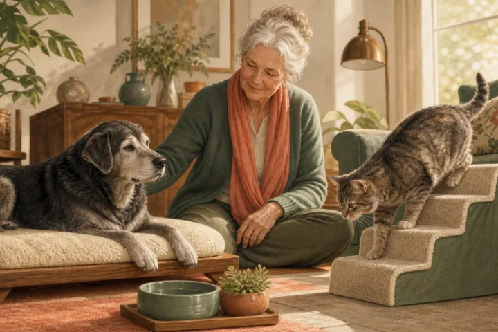 Senior Pet Care: Managing Arthritis, Cognitive Decline, and Quality of Life