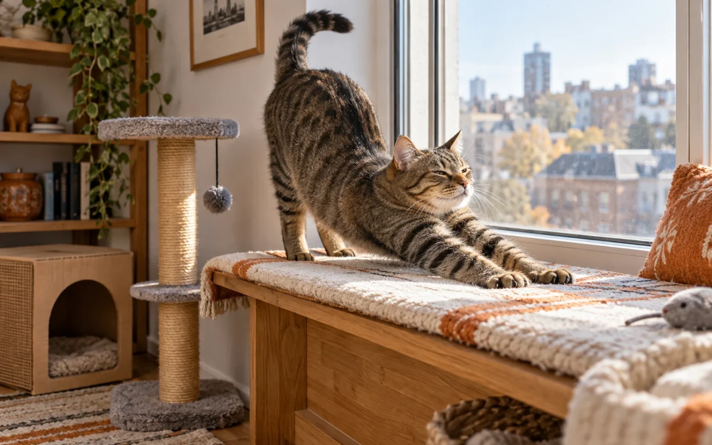 Before another cat toy, check how your cat uses the room