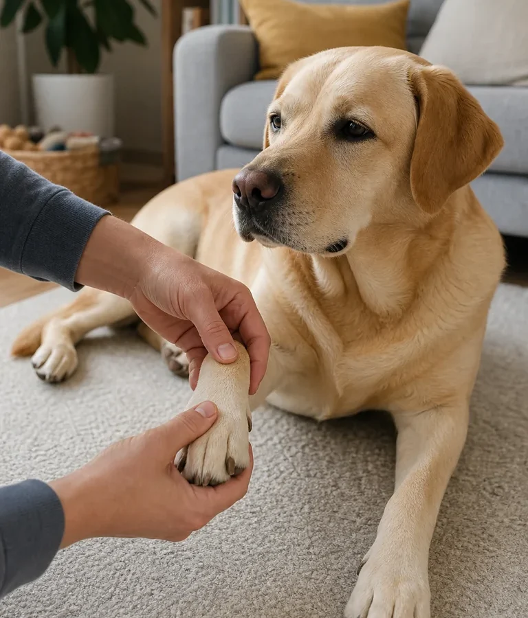 A pet-food safety alert: check the product, lot and instructions